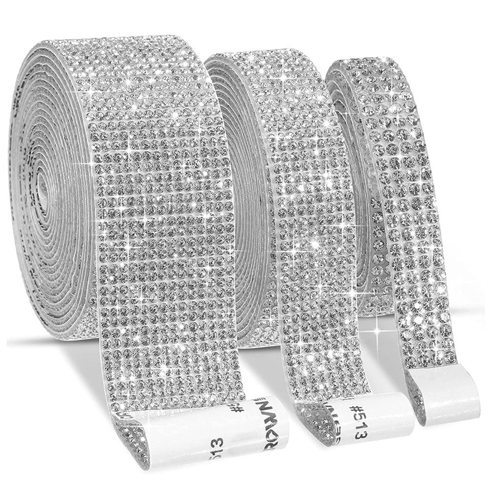 Self-Adhesive Crystal Rhinestone DIY Decoration  Tape