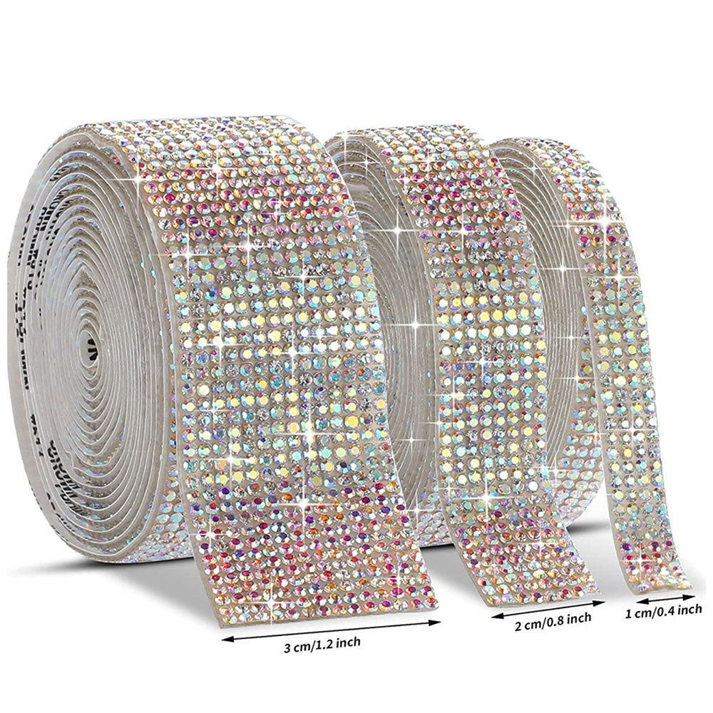 Self-Adhesive Crystal Rhinestone DIY Decoration  Tape