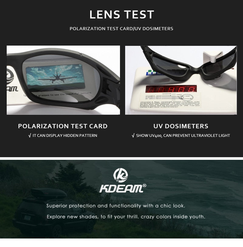 KDEAM™ Adventurous Polarized Sunglasses