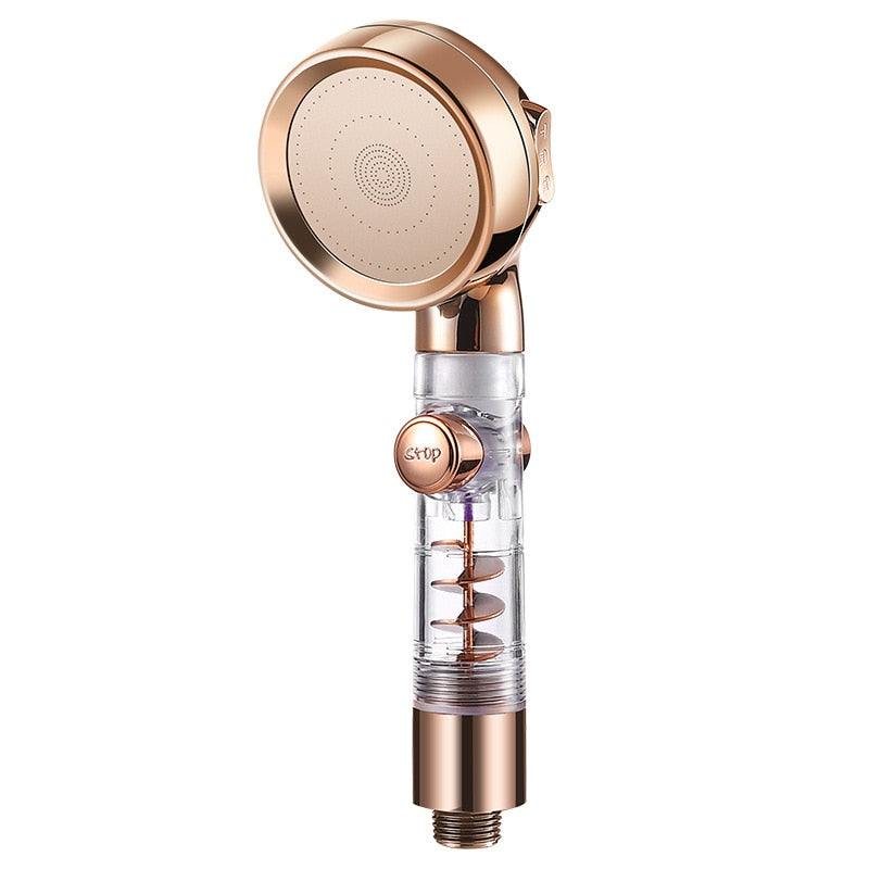 Turbocharged™ Water-saving Filtering Shower Head