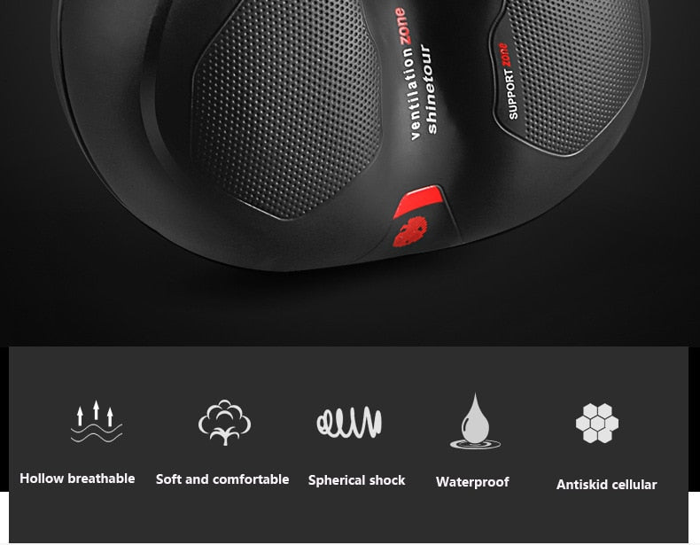 Ultra-Comfortable Shock Absorbing Bicycle Saddle