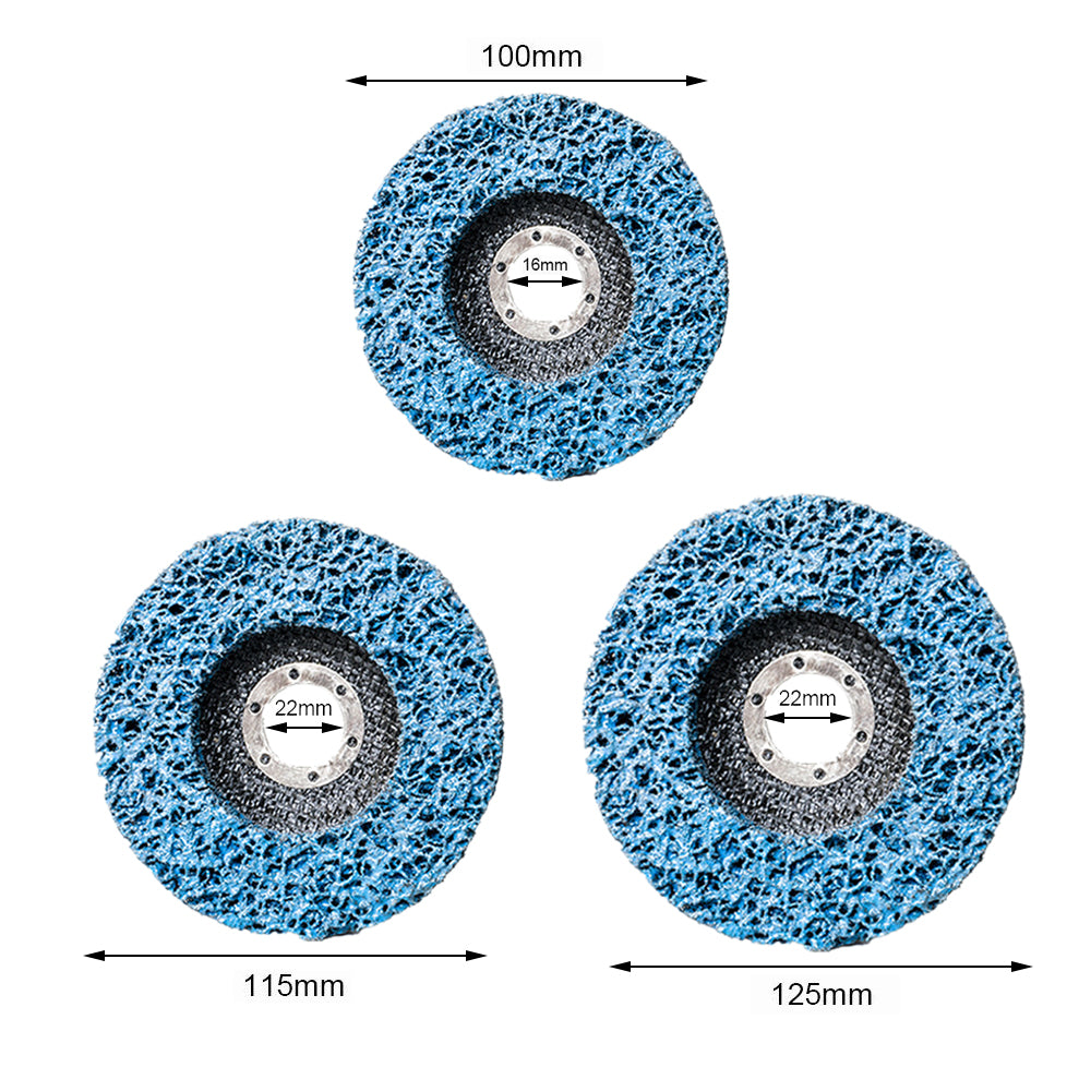 Paint Coating/Rust Stripping Grinding Discs (3 pcs)