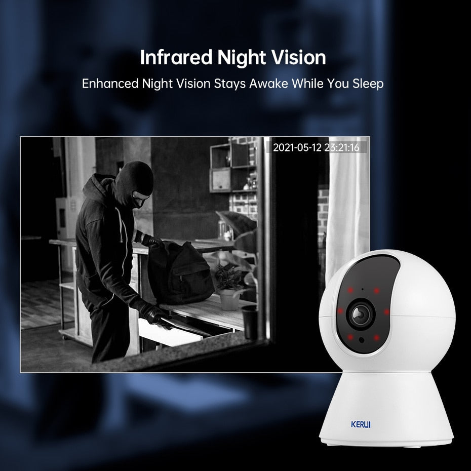 KERUI™ 5MP HD Wireless Indoor Smart WIFI Camera