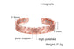 Pure Copper Magnetic Therapy Health Bracelet