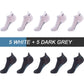 High Quality Breathable Cotton Ankle Mesh Socks (10Pairs )