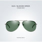 Mirror Pilot Design Polarized Sunglasses
