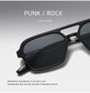 Retro Double Bridges Gradient Sunglasses