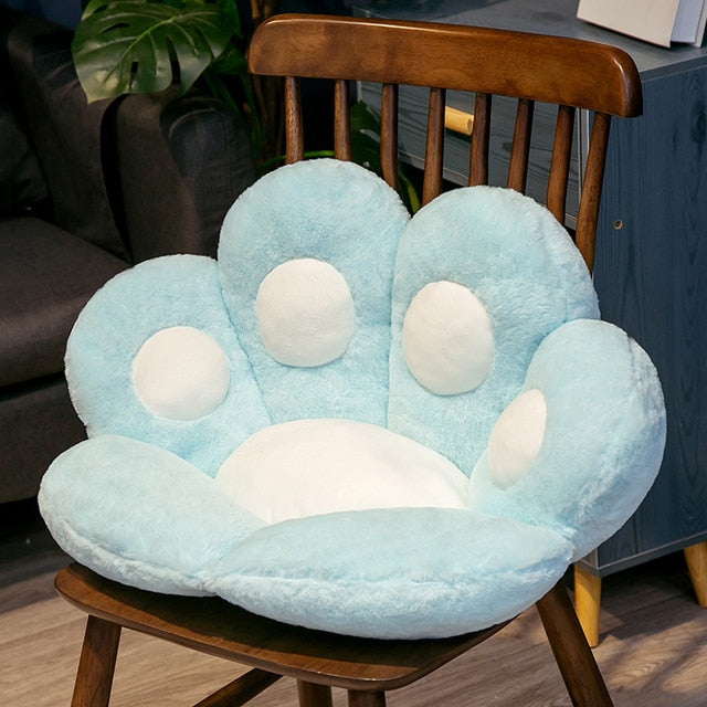 Soft Plush Paw Seat Cushion