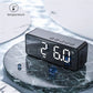 Stylish Bluetooth Speaker Mirror Alarm Clock