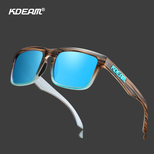 KDEAM Ultra-Stylish Square Polarized Sunglasses