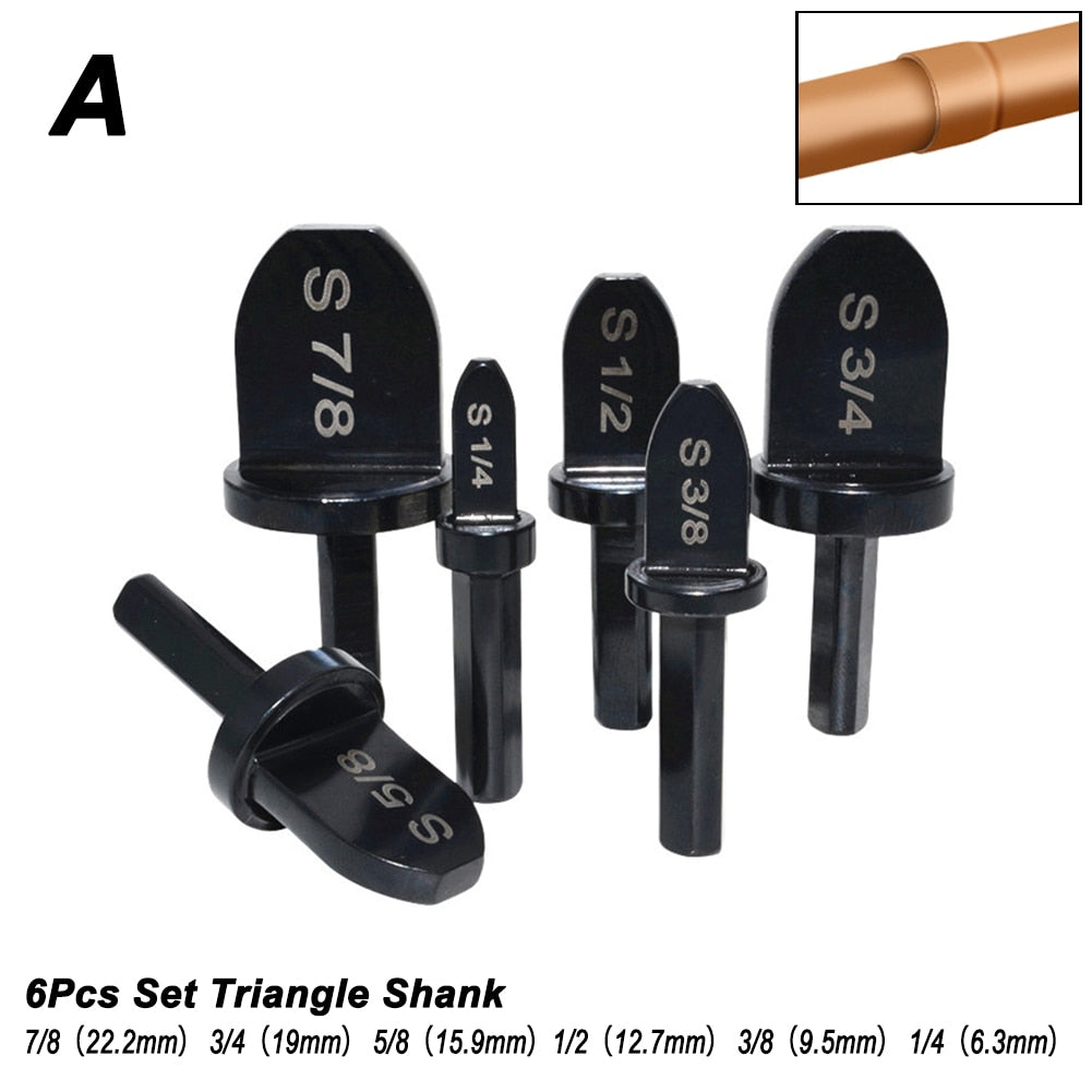 Pipe Expander Drill Bit Set For Copper Tubes