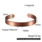 Pure Copper Magnetic Therapy Health Bracelet