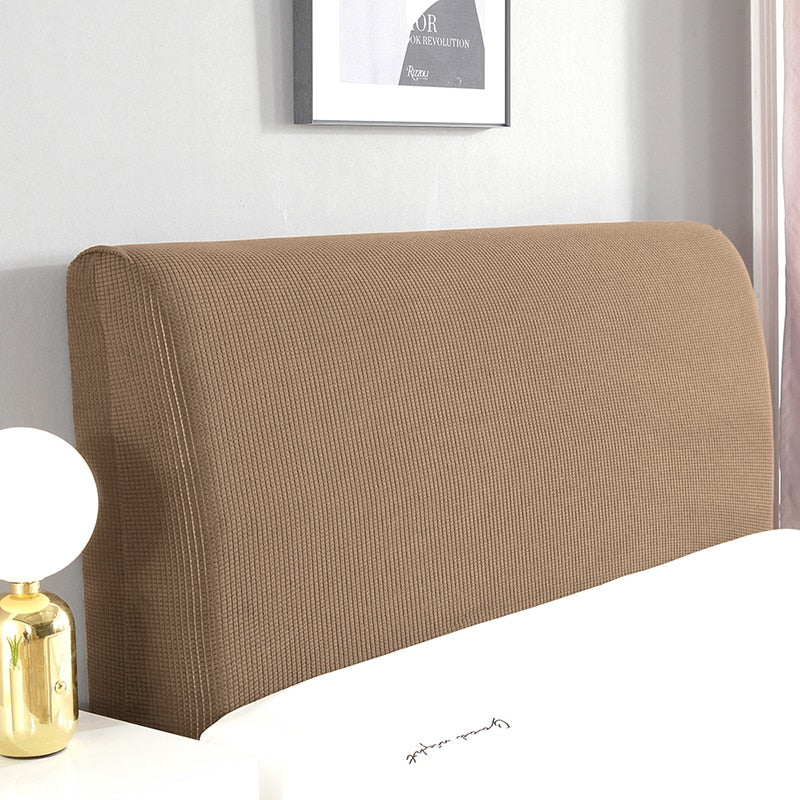 Polar Fleece Bed Headboard Elastic Cover