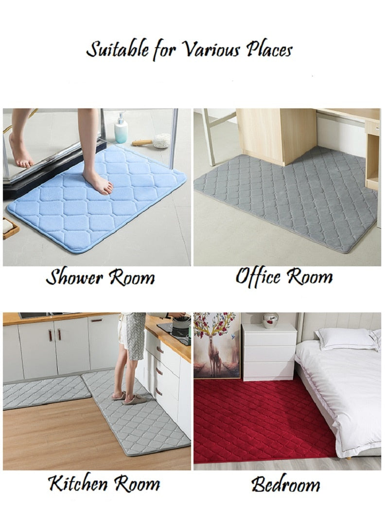 Super Absorbent Soft Memory Foam Mat