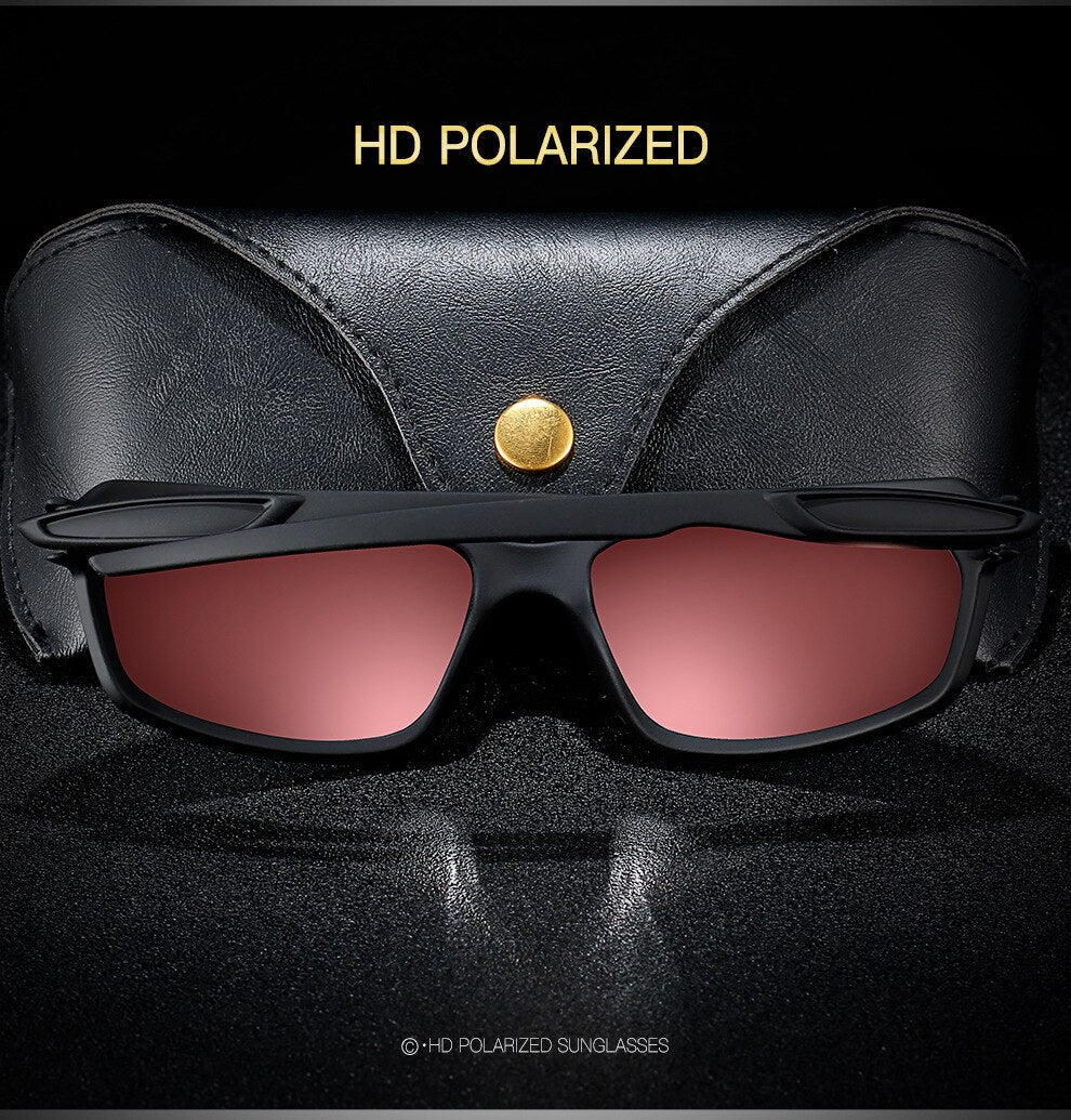 HD Polarized Designer Driving Sunglasses