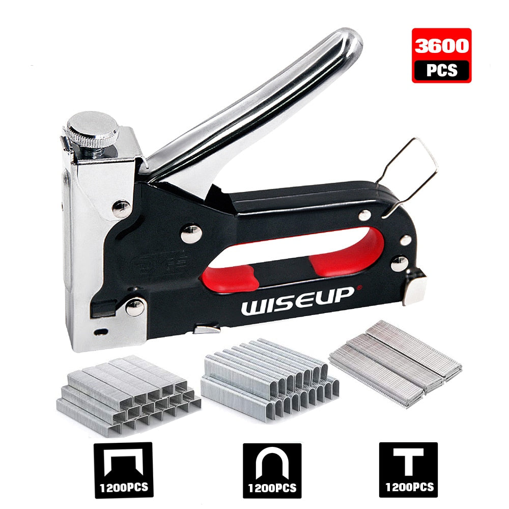 Heavy-Duty 3 In 1 Stapler Gun