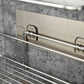 Stainless Steel Punch-Free Bathroom Storage Shelf