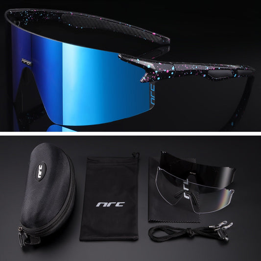 NRC™ UV400 Triple Lens Cycling Sunglasses