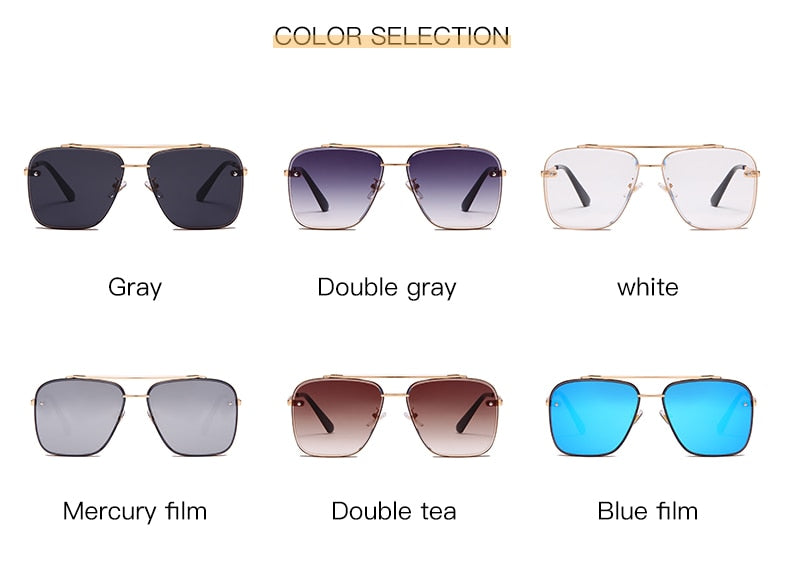 Gradient Vintage Driving Sunglasses