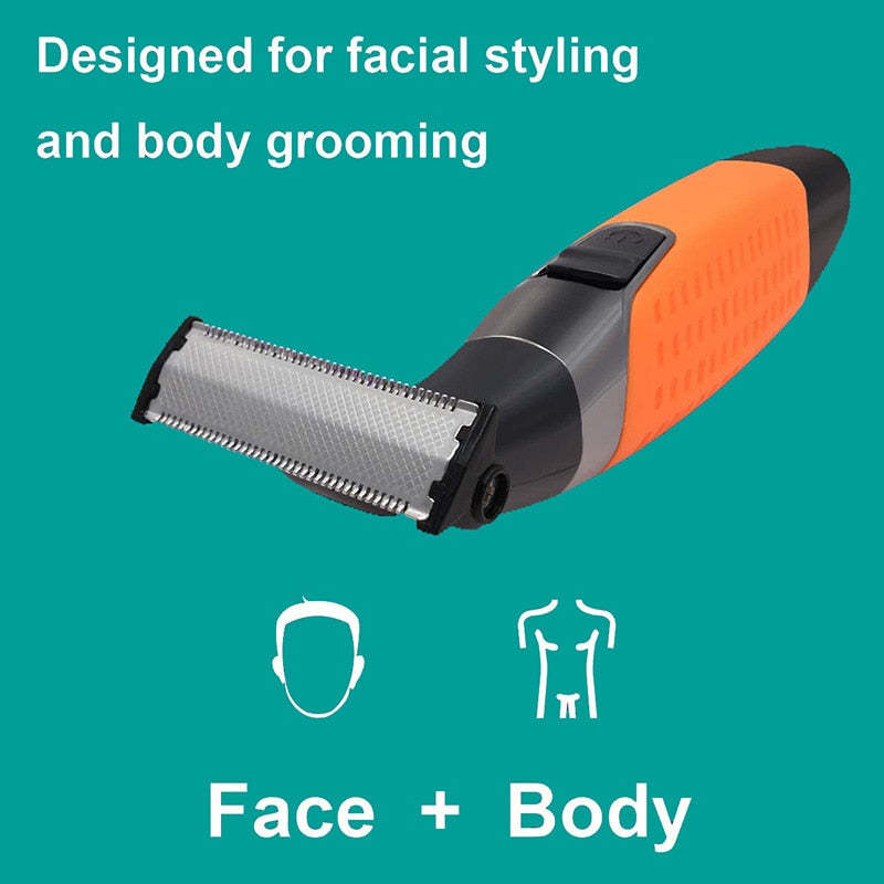 Rechargeable Waterproof Unisex Full Body Shaver