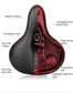 Ultra-Comfortable Shock Absorbing Bicycle Saddle