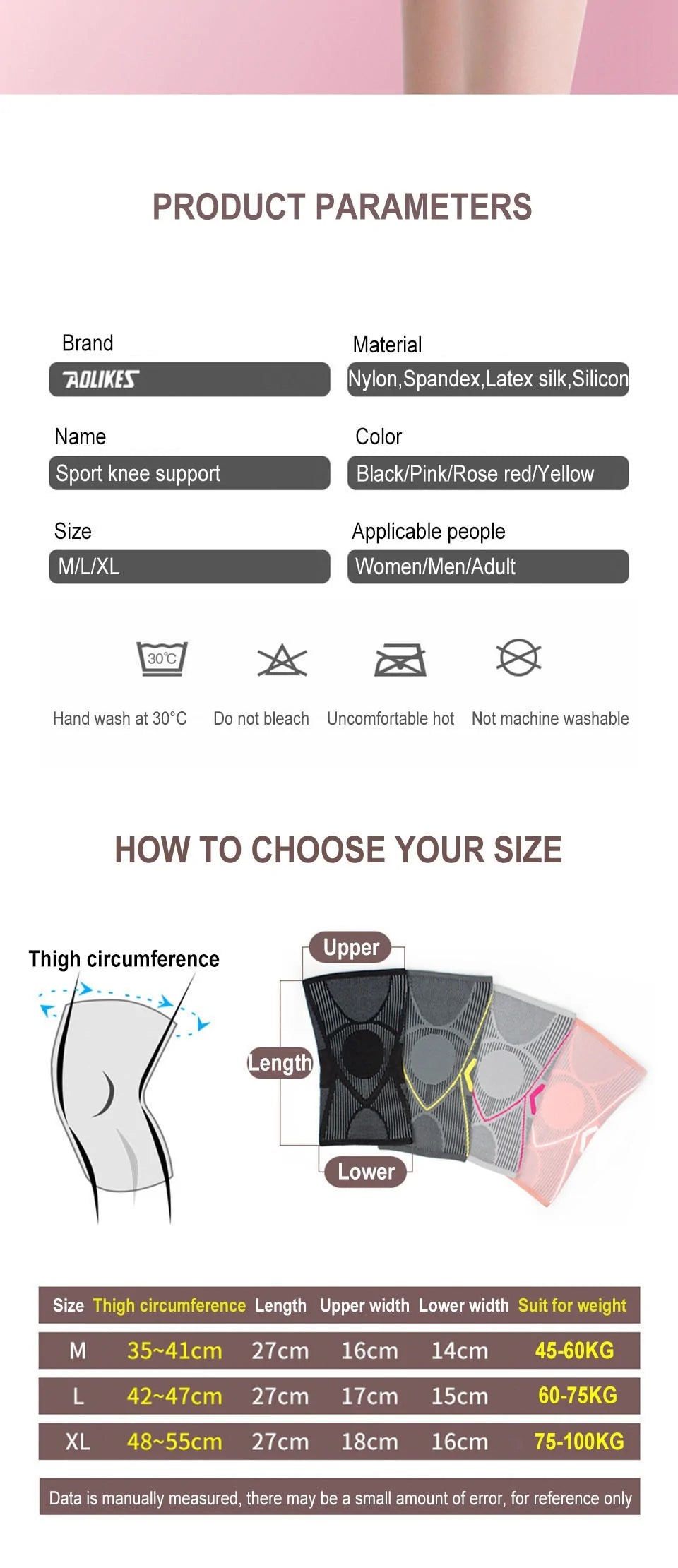 AOLIKES™ Arthritis Compression Knee Support Brace