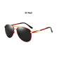 Luxury Pilot Polarized Metal Sunglasses