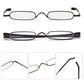 Ultra-thin Metal Reading Glasses with Tube Case