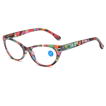 Seemfly™ Ladies Floral Prescription Reading Glasses
