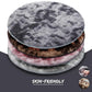 Stylish Fluffy Faux Fur Round Rug