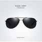 Mirror Pilot Design Polarized Sunglasses