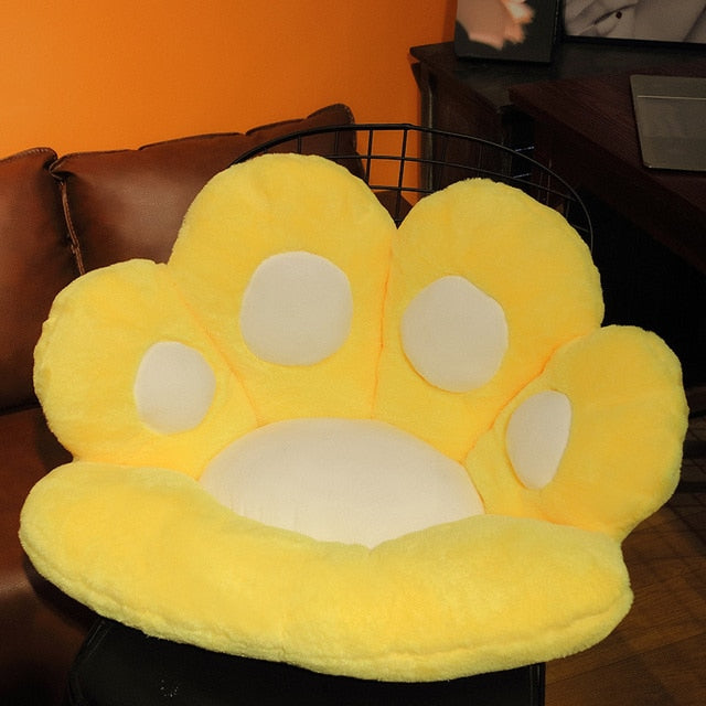 Soft Plush Paw Seat Cushion