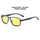 Polarized Square Metal Sunglasses For Men