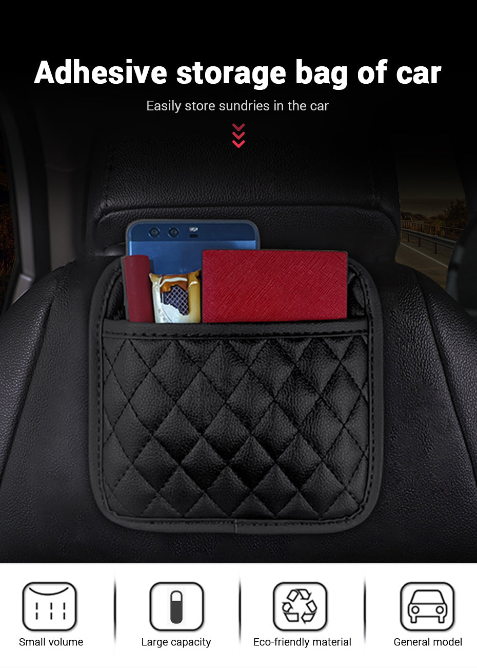 Self-adhesive Car Organizer Storage Pocket