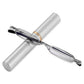 Ultra-thin Metal Reading Glasses with Tube Case