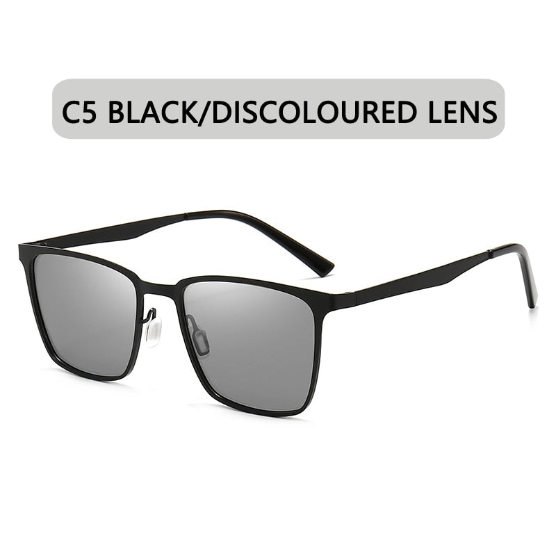 Classic Square Frame Polarized Sunglasses