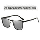 Classic Square Frame Polarized Sunglasses