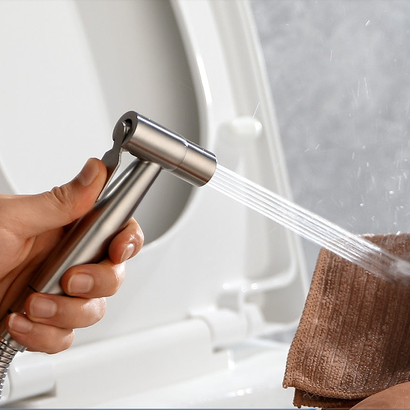 Stainless Steel Bidet Sprayer Bathroom Set
