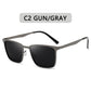 Classic Square Frame Polarized Sunglasses