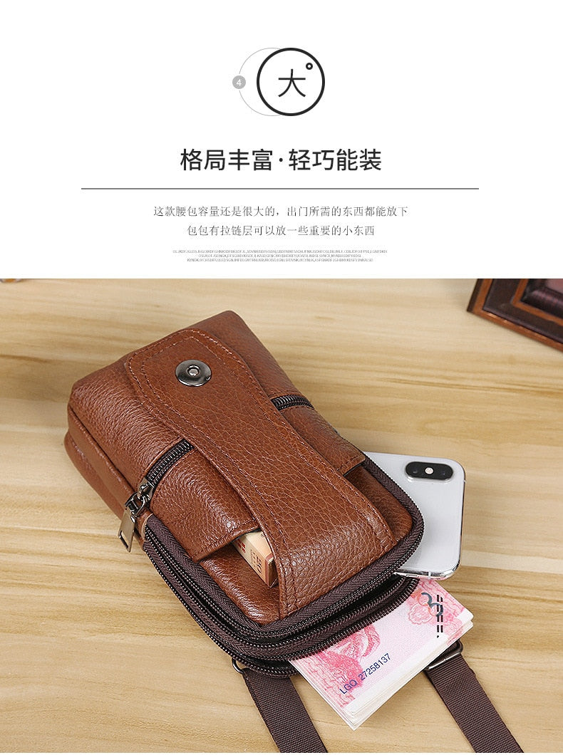 Large Capacity Crossbody / Waist-Bag For Men