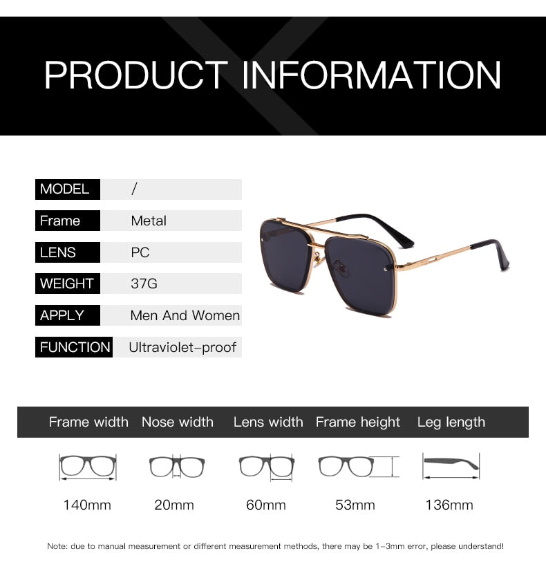 Gradient Vintage Driving Sunglasses
