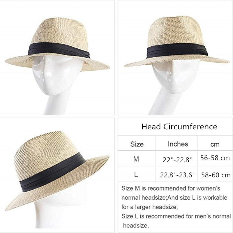 Panama Unisex Straw Hat