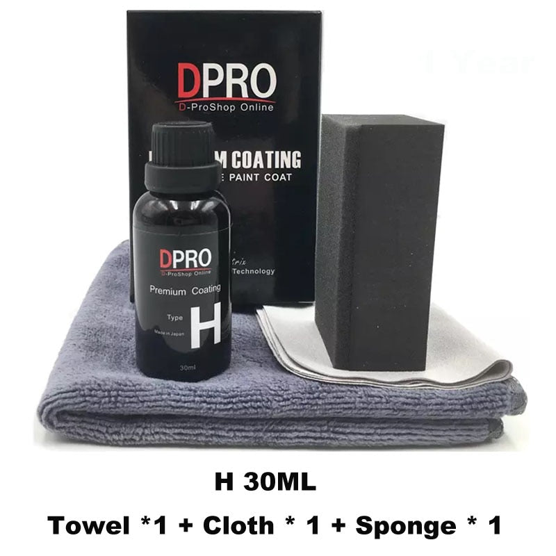 Dpro 9H Liquid Glass Ceramic Car Coating