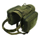 Tactical Dog Harness With Detachable Utility Pouches - Indigo-Temple