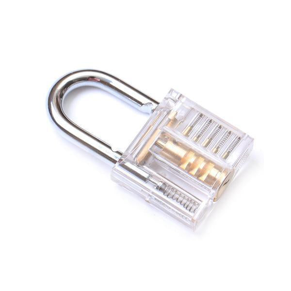 Concealed LockPicks Set + Transparent Lock - Indigo-Temple