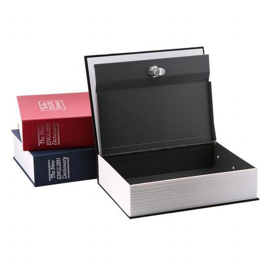 English Dictionary Decoy Book Safe - Indigo-Temple
