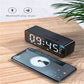 Stylish Bluetooth Speaker Mirror Alarm Clock