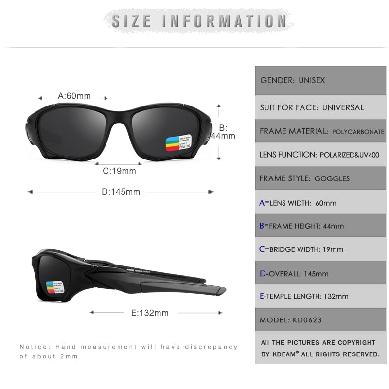 KDEAM™ Adventurous Polarized Sunglasses