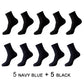 Bamboo Fiber Luxuriously Soft Breathable Antibacterial Socks For Men (10 pairs)