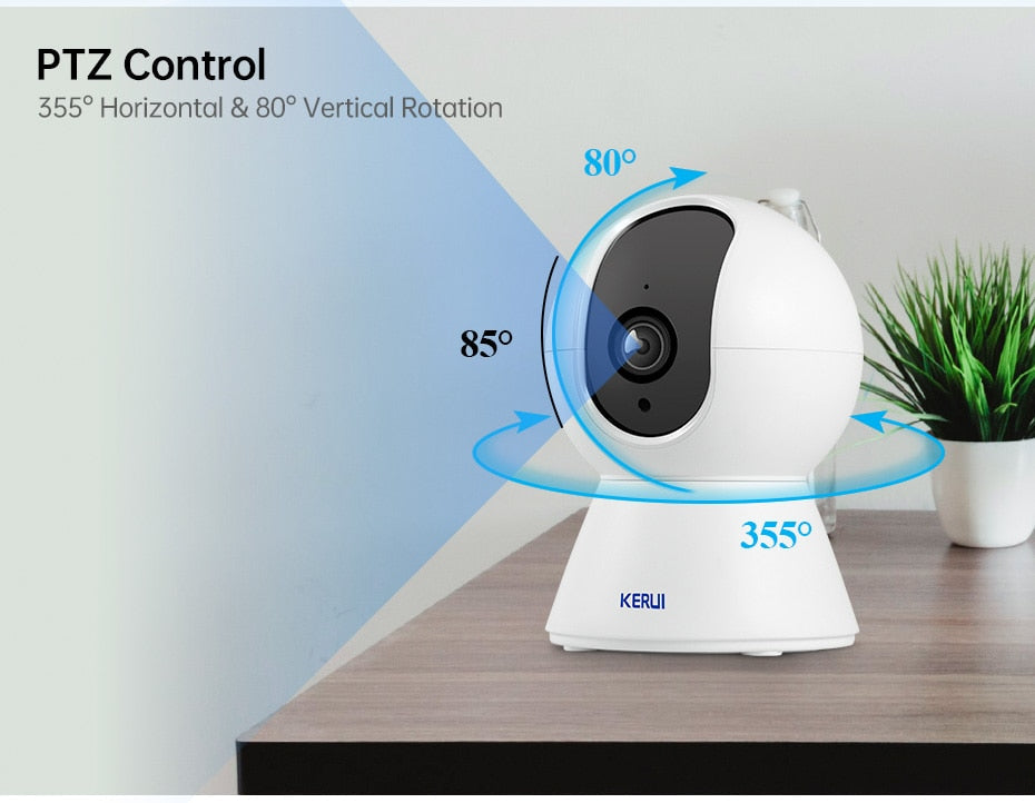 KERUI™ 5MP HD Wireless Indoor Smart WIFI Camera